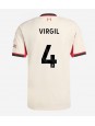 Liverpool Virgil van Dijk #4 Replika Borta Kläder 2025-26 Kortärmad